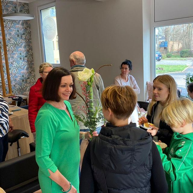 Bildstory von der Eröffnung des Salons Style 47 - Friseur und Kosmetik in Wachau bei Markkleeberg